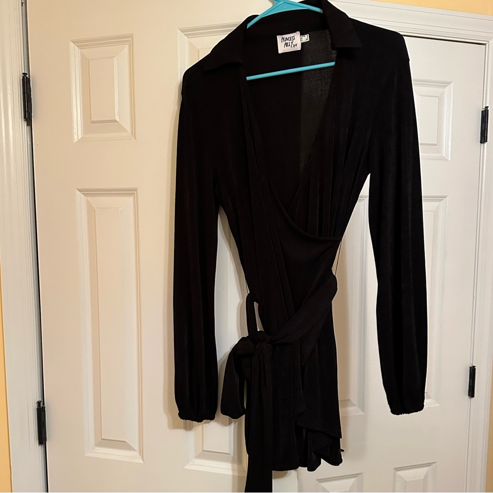 Professional wrap dress